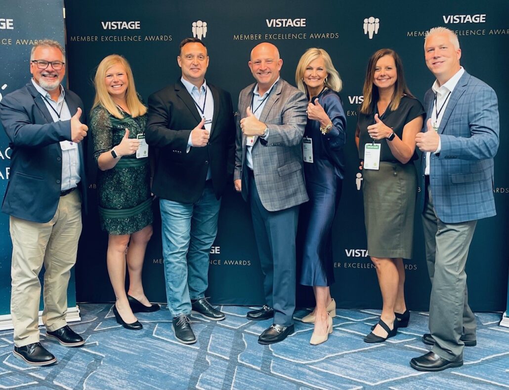 U.S. Compliance Executive Team at Vistage Legacy Award Event